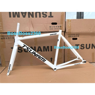 fixed gear khung Tsunami snm100 real ( tặng chén cổ+ khoá cốt yên)