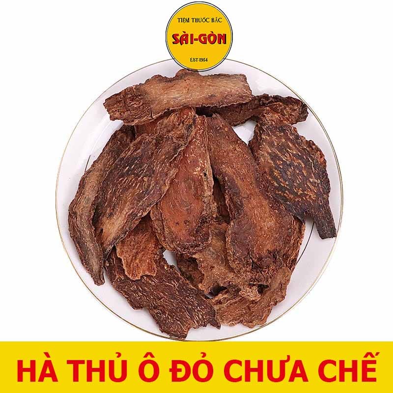 Củ Hà Thủ Ô Đỏ Chưa Chế 500gram