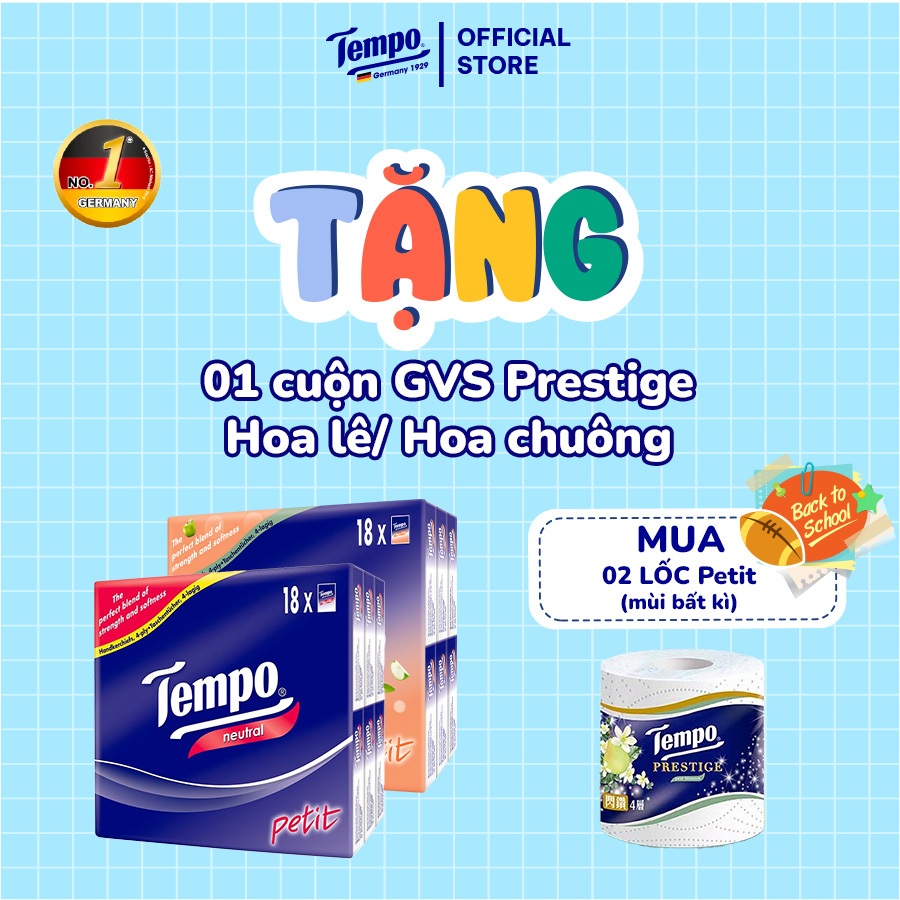 Khăn Giấy Bỏ Túi Petit 18 Bền Dai Thương Hiệu Đức