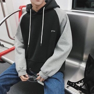 [Ảnh thật] Áo Hoodie nỉ bông mỏng (40-52kg)