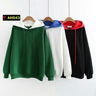 [Ảnh thật] Áo Hoodie nỉ bông mỏng (40-52kg)