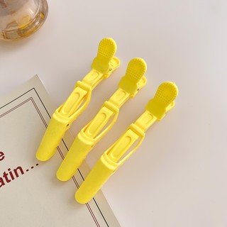 Kẹp mỏ vịt, kẹp chia tóc mỏ vịt cá sấu (Bộ 10 cái - Giao màu ngẫu nhiên)