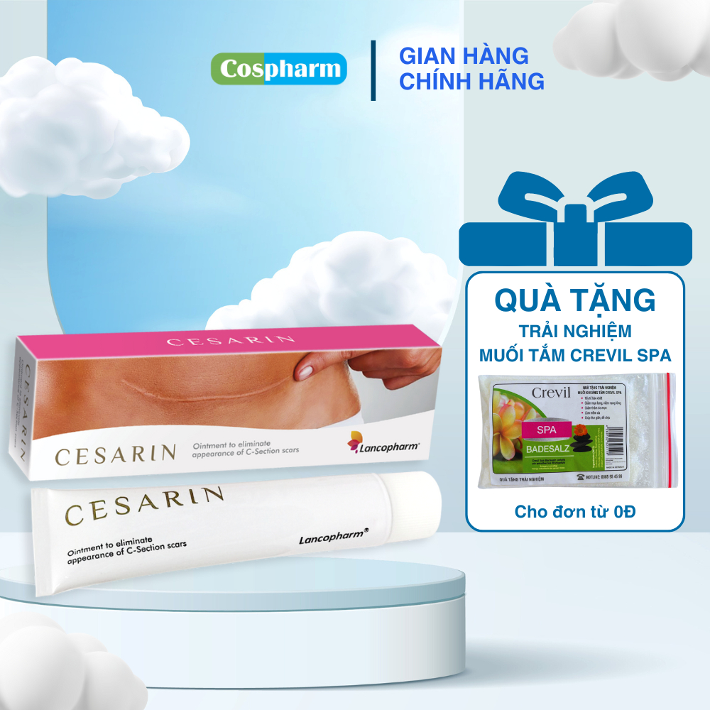Kem Sẹo Phẫu Thuật Lancopharm Cesarin Ointment Làm Mờ Sẹo Sau Phẫu Thuật - Tuýp 30g