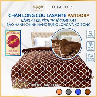 Chăn Lông Cừu Lasante's - từ len cừu hữu cơ Organic họa tiết cao cấp