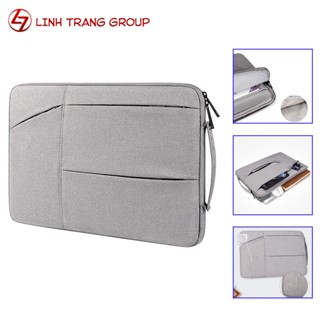 Túi chống sốc có 3 túi phụ cho laptop - Oz25