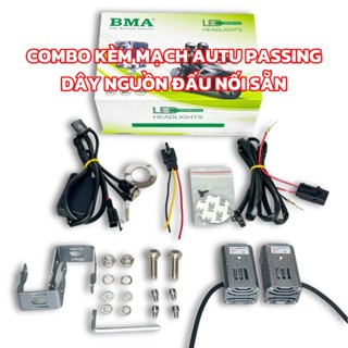 Đèn Trợ Sáng Mini Cao Cấp D1 BMA New 2024 Bảo Hành 12 Tháng Cos Vàng Pha Trắng 27W 1 Đèn ( Lắp Ngoài xe Ô tô Xe Máy )