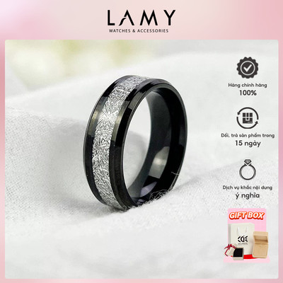 Nhẫn cặp đôi LAMY Galaxy Groove Ring 8392