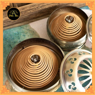 Lư xông trầm hương nhang vòng bền đẹp nhiều size