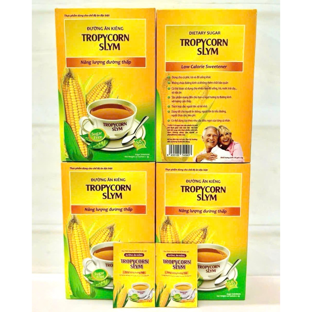 Đường bắp ăn kiêng Tropy canada slym không chứa đường không gây tăng đường huyết, dùng được cho ngườ