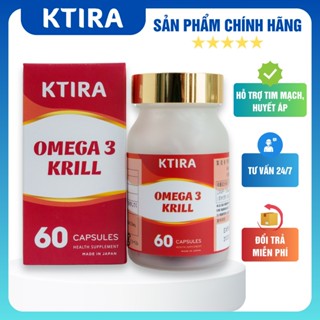 Dầu Nhuyễn Thể KTIRA OMEGA 3 KRILL - Viên Uống Bổ Sung Dinh Dưỡng