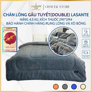 Chăn lông gấu tuyết bắc cực Double 4,5Kg Lasante ấm áp cho mùa đông đại hàn 2m1*2m4