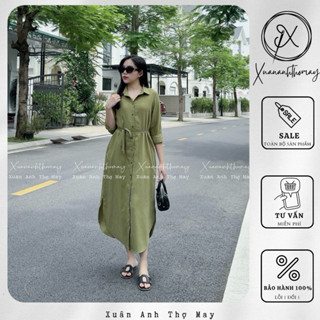 Váy sơ mi kẻ - Xuananhthomay