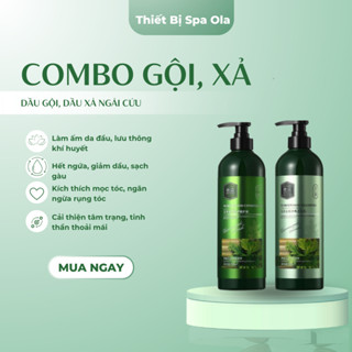 Dầu Gội, Xả Ngải Cứu 750ml, Dùng Trong Gội Đầu Dưỡng Sinh