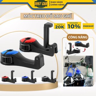 Móc Treo Đồ Sau Ghế Ô Tô Kiêm Giá Đỡ Điện Thoại Tiện Dụng Thiết Kế Mới VERSION 4
