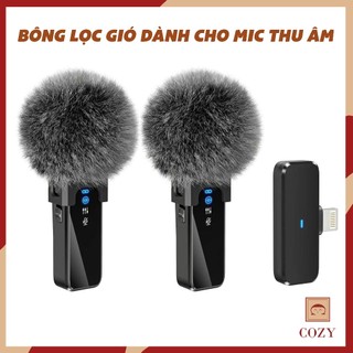  Bông lọc gió dành cho mic thu âm m31 và gocheck phụ kiện lọc gió mic thu âm giúp giảm tiếng ồn 