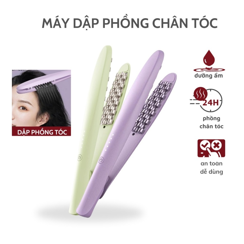 Máy Dập Phồng Chân Tóc Chân Tròn Không Tổn Thương Tóc S.NY 36