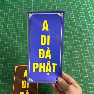 [CHỮ DỌC] Decal dán A Di Đà Phật dán tường,cột điện....