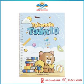 Sổ Tay Môn Toán Lớp 10 - Khổ Giấy A5 (Takenote Toán 10)