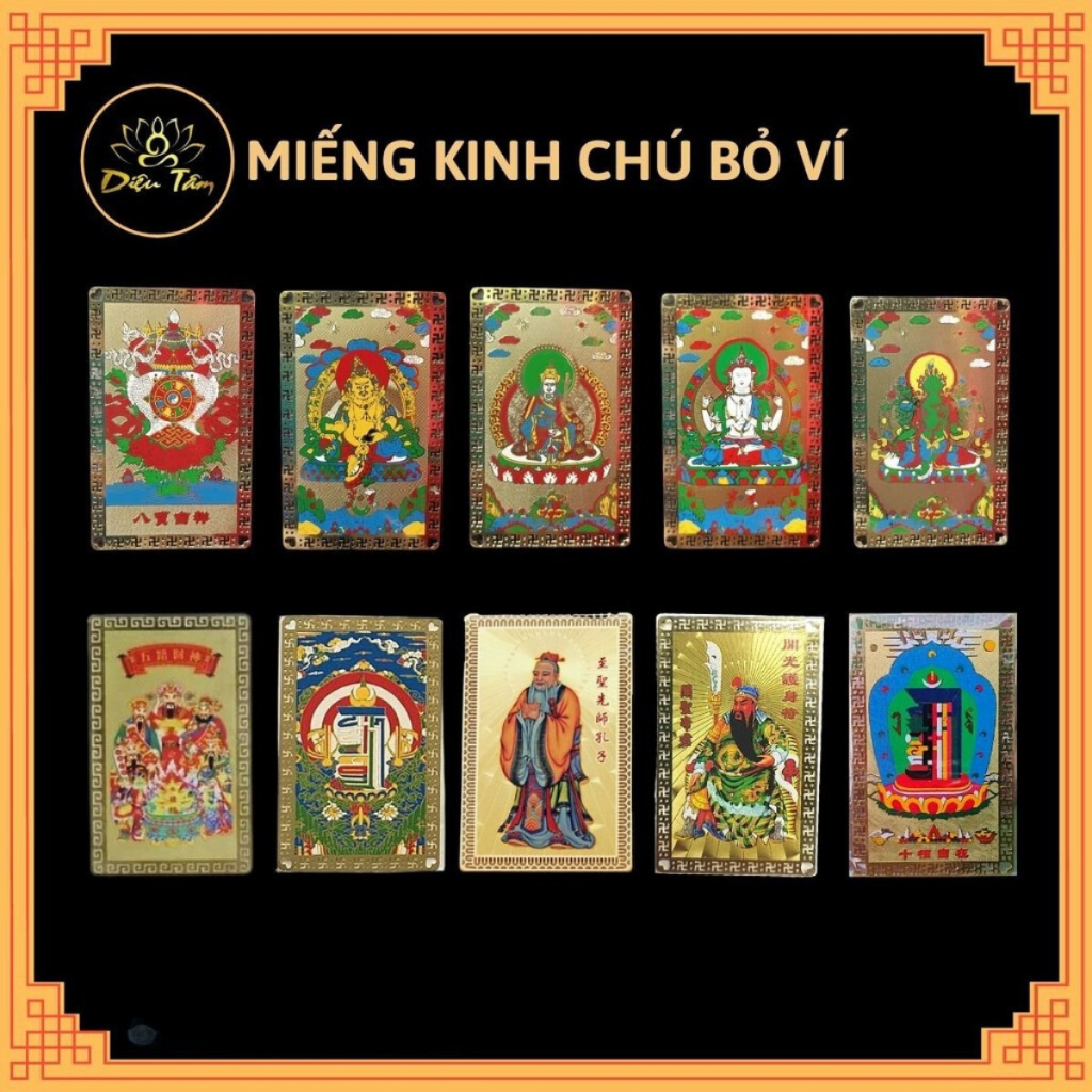 Miếng kinh Phật Mật Tông