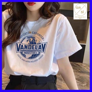 Áo thun nữ in hình logo cách điệu đơn giản thun cotton size M, L nhiều màu áo phông bán chạy giá rẻ siêu hot basic