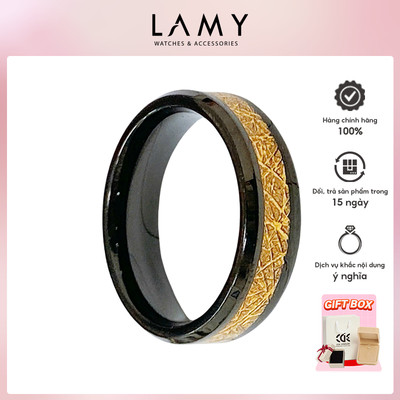 Nhẫn cặp đôi LAMY Meteorite Edge Ring 8391