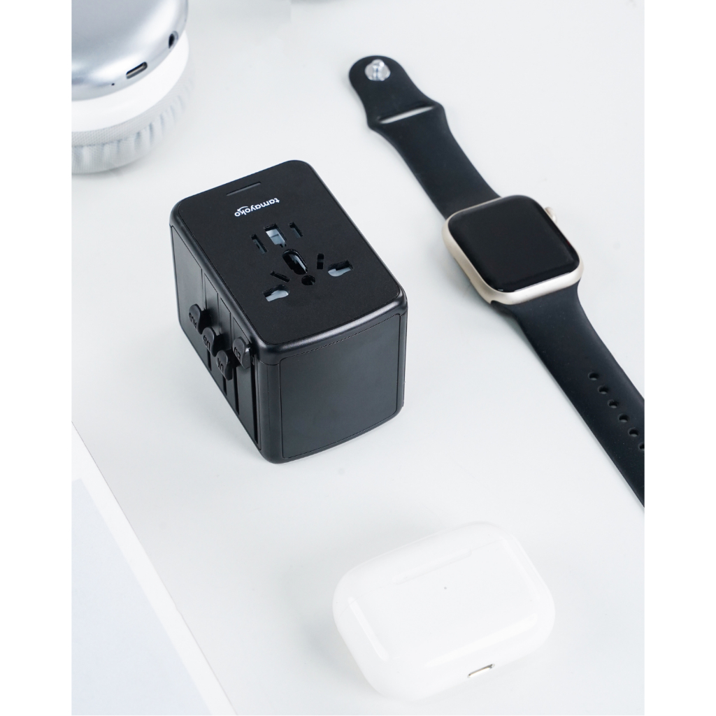 [Sạc Nhanh PD 35W] Củ Sạc Đa Năng Ổ Cắm Điện Du Lịch Tamayoko Công Suất 2000W 4 Cổng USB-C, USB | BigBuy360 - bigbuy360.vn
