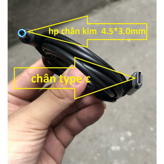 cáp sạc usb type c sang laptop hp