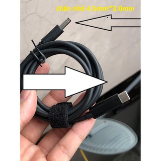 cáp sạc usb type c sang laptop hp