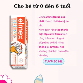 Kem đánh răng Elmex trẻ em 75ml Đức
