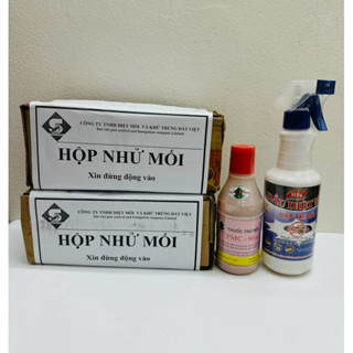 combo 2 hộp nhử mối + 1 lọ thuốc diệt mối tận gốc PMC 90 + thuốc diệt mối hoá sinh SIFA (có kèm theo hướng dẫn cách làm)