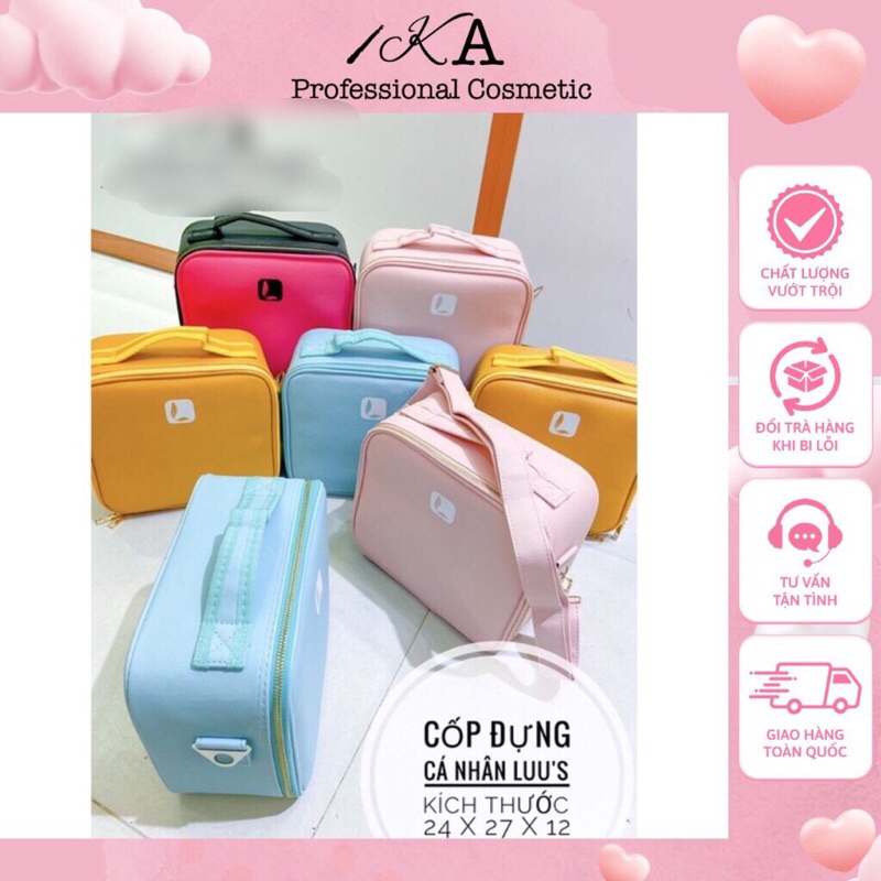 Cốp đựng mỹ phẩm cá nhân Luu's
