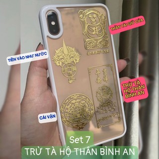 Combo 4 Miếng Dán Điện Thoại Linh Phù Cực Đẹp