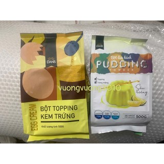 Các sản phẩm làm topping và kem trứng Dans 500gr