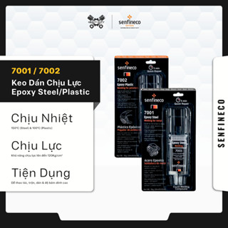 Keo Dán Nhựa Epoxy Chịu Lực Chịu Nhiệt - Senfineco Epoxy Plastic Welding 7002 [25G]