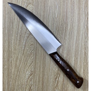 Dao Thái, Dao Lọc Thịt, Phi Lê Cá -Thép Nhật Không Gỉ Cán Ốp Gỗ Mun