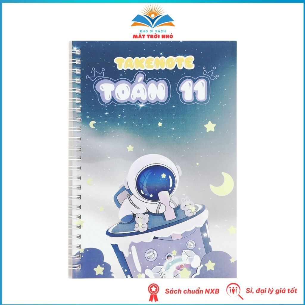 Sổ Tay Môn Toán Lớp 11 - Khổ Giấy A5 (Takenote Toán 11)
