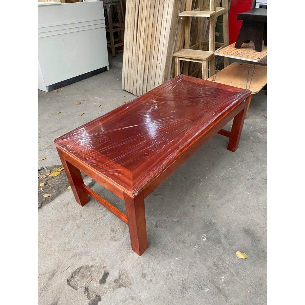 bàn trà cao 50cm - bàn sofa gỗ xoan