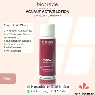Biotrade Lotion 15ml, 60ml dung dịch chấm mụn, gom cồi, kiềm dầu