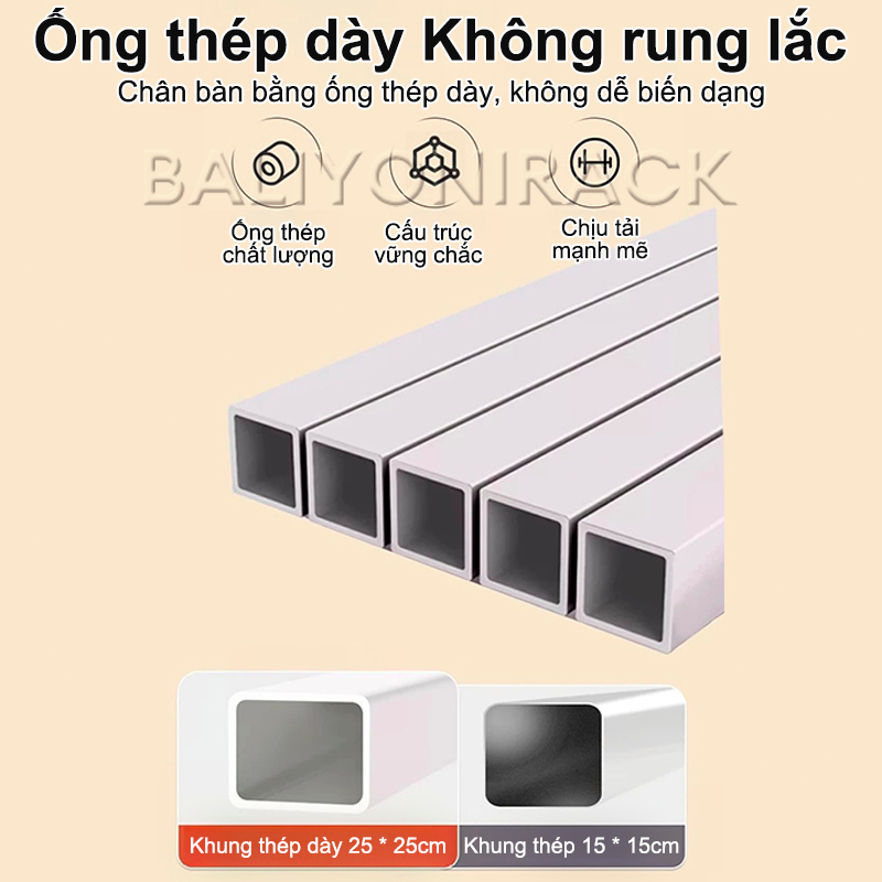 Bali Bàn Học Tập Xếp Gọn Vững Chắc 60x40x65-87cm Có Thể Di Chuyển Và Gấp Lại Không Tốn Không Gian | BigBuy360 - bigbuy360.vn