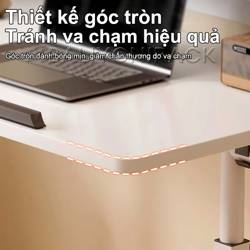 Bali Bàn Học Tập Xếp Gọn Vững Chắc 60x40x65-87cm Có Thể Di Chuyển Và Gấp Lại Không Tốn Không Gian | BigBuy360 - bigbuy360.vn