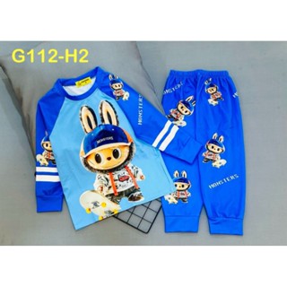 MÃ G112 SZ 20-42KG BỘ DÀI BÉ TRAI THUN LẠNH 3D