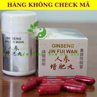  Nhân Sâm Tăng Phì Hoàn GINSENG JIN FUI WAN. Hỗ trợ tăng cân. Hộp 30 viên 