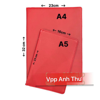 BÌA HỒ SƠ CÒNG DA A4 - A5