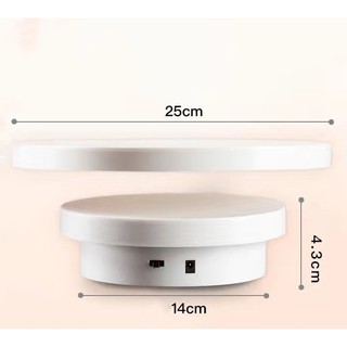 Bàn Xoay Size 14cm Chụp Ảnh Sản Phẩm Trưng Bày Xoay 360 Độ Đế Xoay Chụp Ảnh Và Quay Video