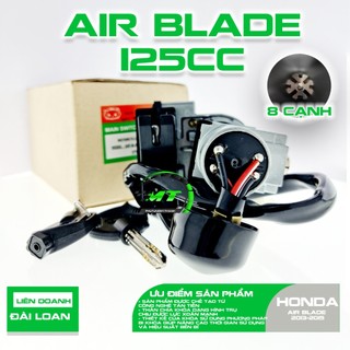 Ổ khóa 8 cạnh xe Airblade 2014