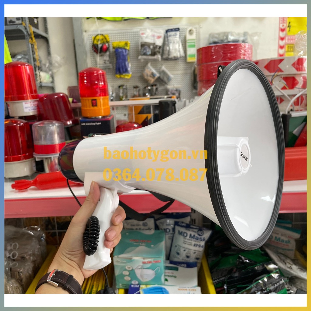 Soway 30W Loa phóng thanh cầm tay dùng pin
