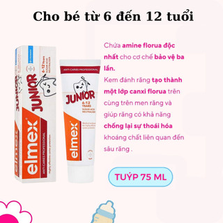 Kem đánh răng Elmex trẻ em 75ml Đức