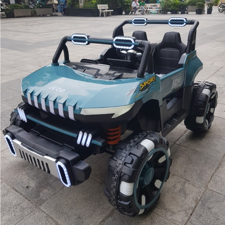 [Freeship Hà Nội] Ô Tô Điện Địa Hình ABM 8688 2 Chỗ Rộng 92cm 4 Động Cơ Tải Trọng 80KG, Kết Nối Blue