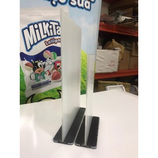 [XUẤT KÈM VAT] Standee Menu Mica A4 Menu để bàn A5 Đế lùa 2 mặt