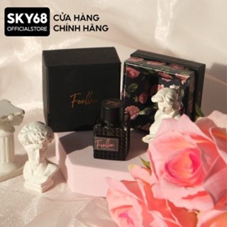   CHE TÊN  Phiên Bản Nâng Cấp  Nước hoa vùng kín Hương Hoa Hồng Nồng Nàn Quyến Rũ Foellie - ĐEN 10ml 